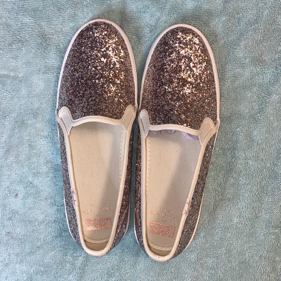 Kate Spade Keds Glitter Sneakers 5M - Picture 4 of 8